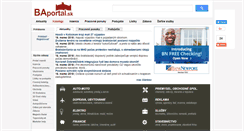 Desktop Screenshot of baportal.sk